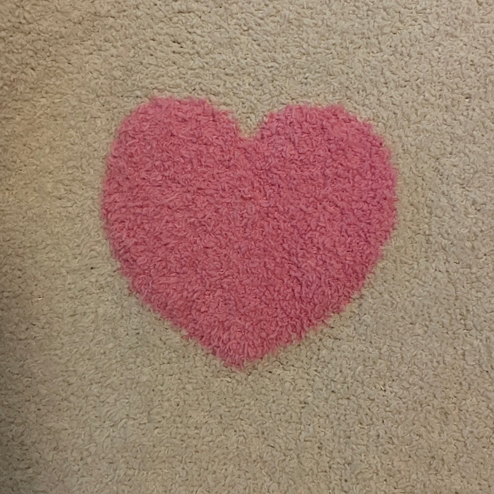 Cozy Pink Heart Sweater - Picture 8 of 9